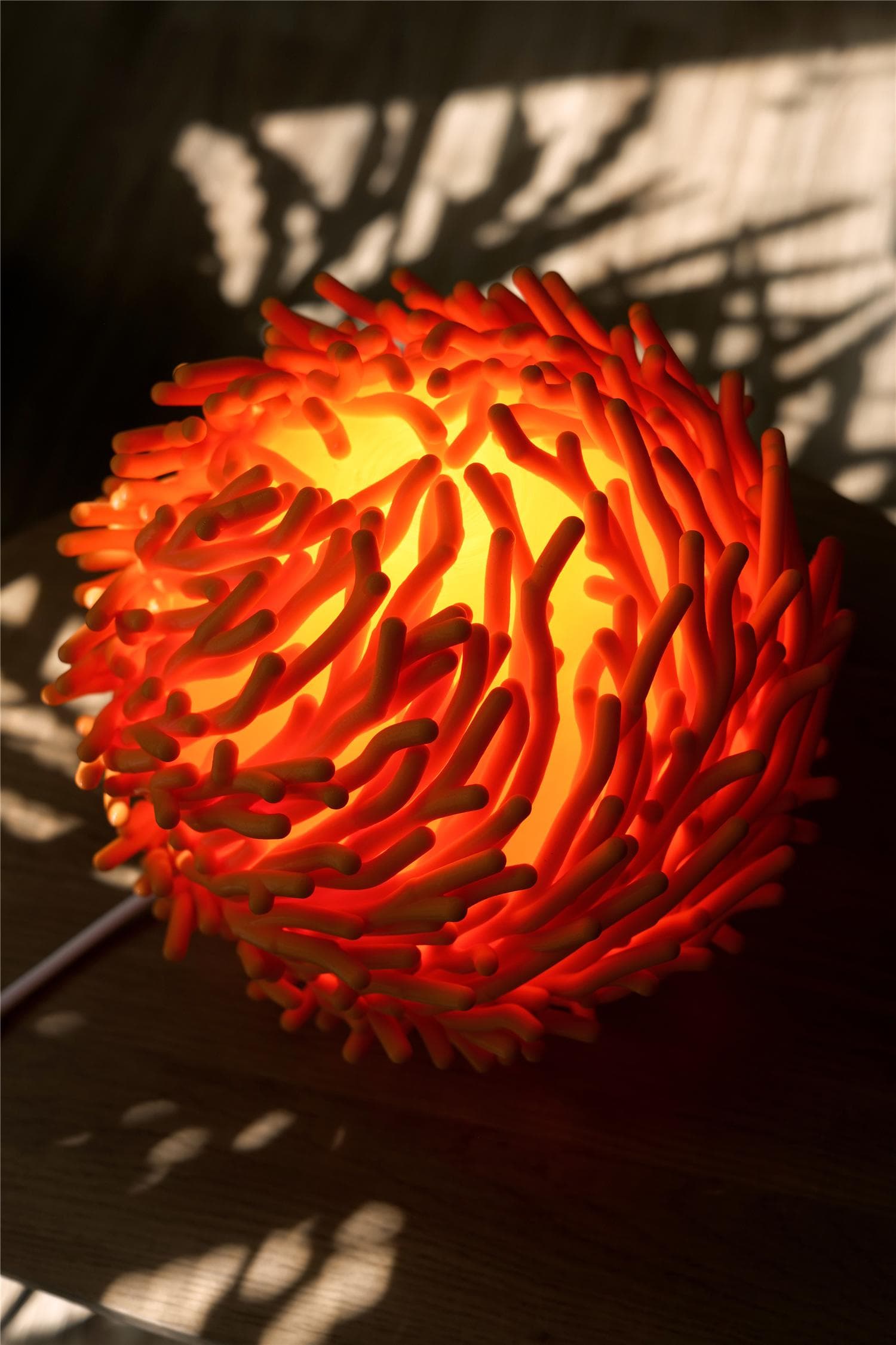 O7 CORAL SCULPTED LAMP - View 5