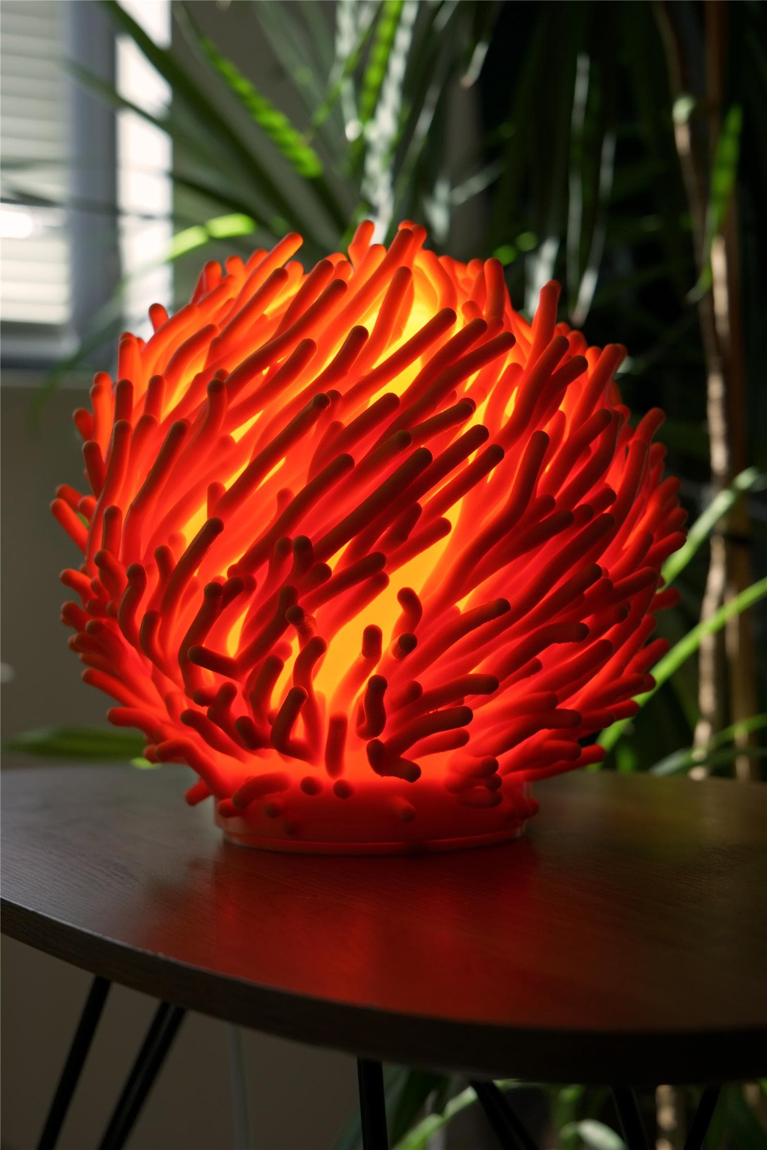 O7 CORAL SCULPTED LAMP - View 6