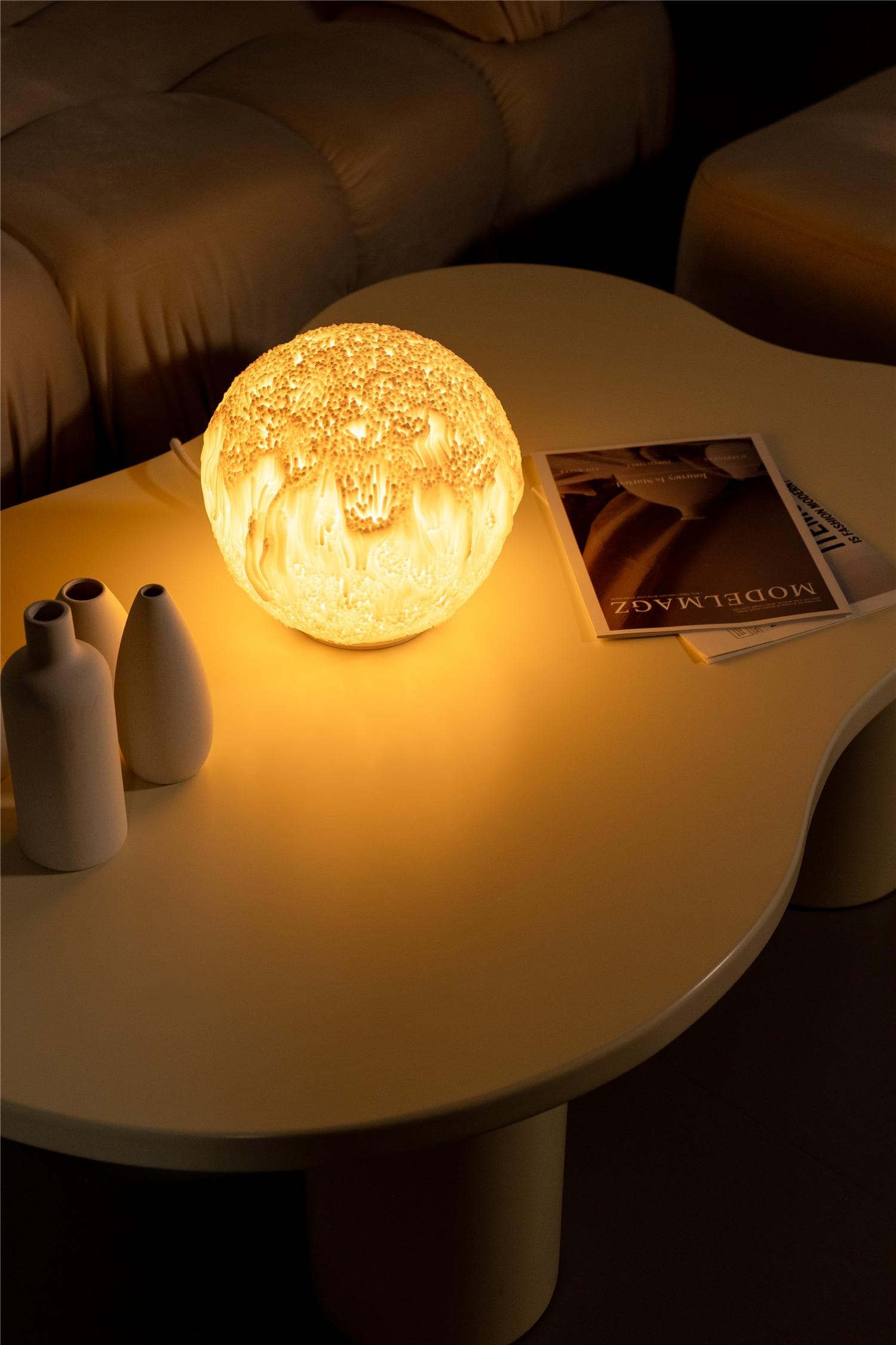 O9 REEF SCULPTED LAMP - View 4