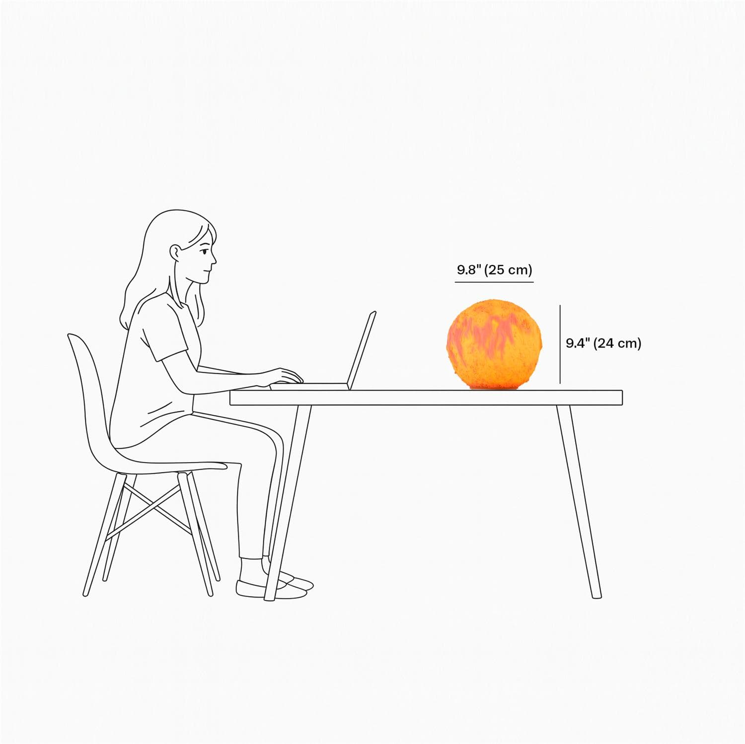 O9 REEF SCULPTED LAMP - View 6